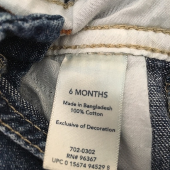 Oshkosh baby overalls with soft sole shoes - Picture 5 of 7